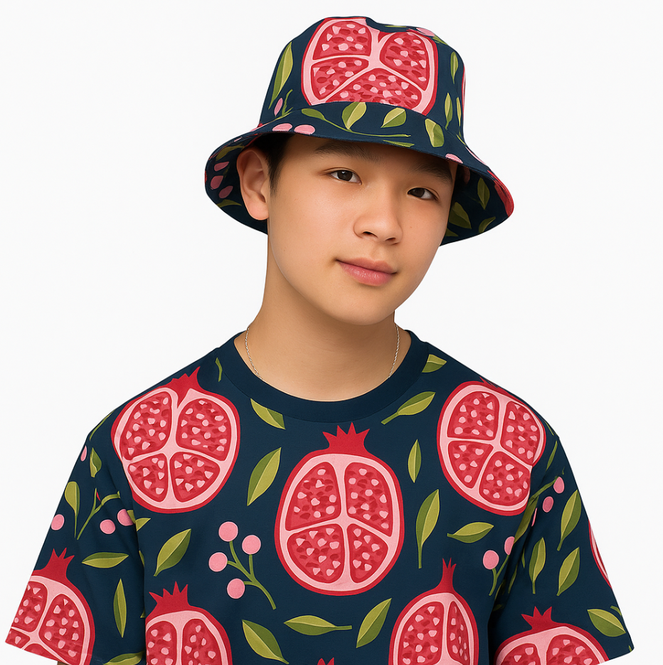 matching accessories cap, hat, socks, family clothes